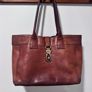 Dooney and Bourke Large Florentine brown leather
